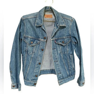 Vintage 1980’s Levi’s Type 3 Denim Jacket, Made in the USA, Size 36, Men’s Small